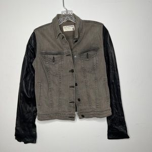 Rag & Bone denim and leather jacket, S